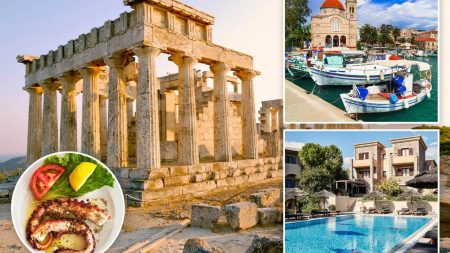 The pretty Greek island which is a picture-postcard vista & the perfect Athens add-on