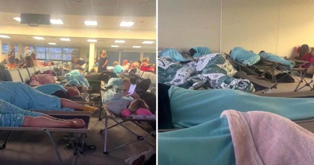 Passengers stranded in airport for 17 hours after couple smoke on London-bound flight