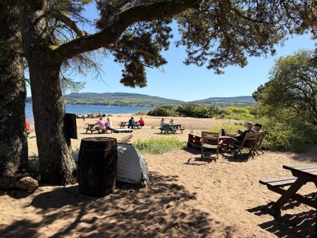 Beach cocktail bar where you can sit right on the sand named one of the best in the UK