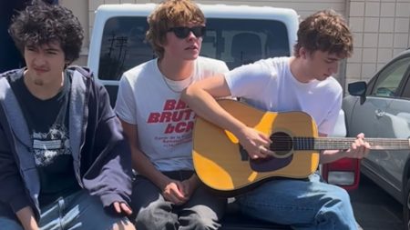 Nepo baby is following in his pop star dad’s footsteps with new band – but can you guess his A-list parents?