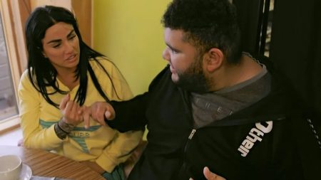 Emotional Katie Price reveals Harvey was in tears on the phone after she dropped him off at new home