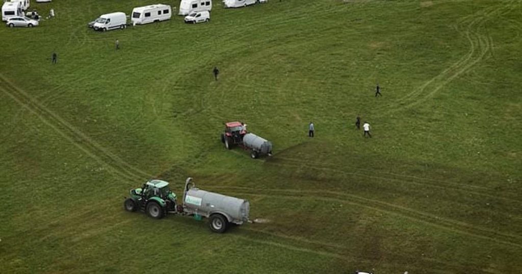 Farmer who sprayed manure on hundreds of squatting campers speaks out