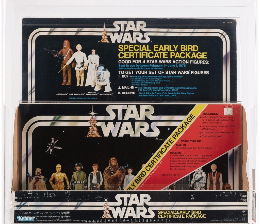 Star Wars-themed piece of folded cardboard sells for huge 5-figure sum after bidding war