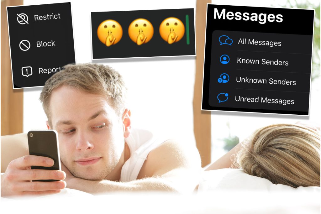 The sneaky ways cheats conceal their DMs on Facebook, Instagram, WhatsApp AND text – & secret folder they hide apps in