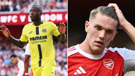 Arsenal 2 Villarreal 3: Viktor Gyokeres upstaged by £72million forgotten Gunners flop on Emirates Stadium bow