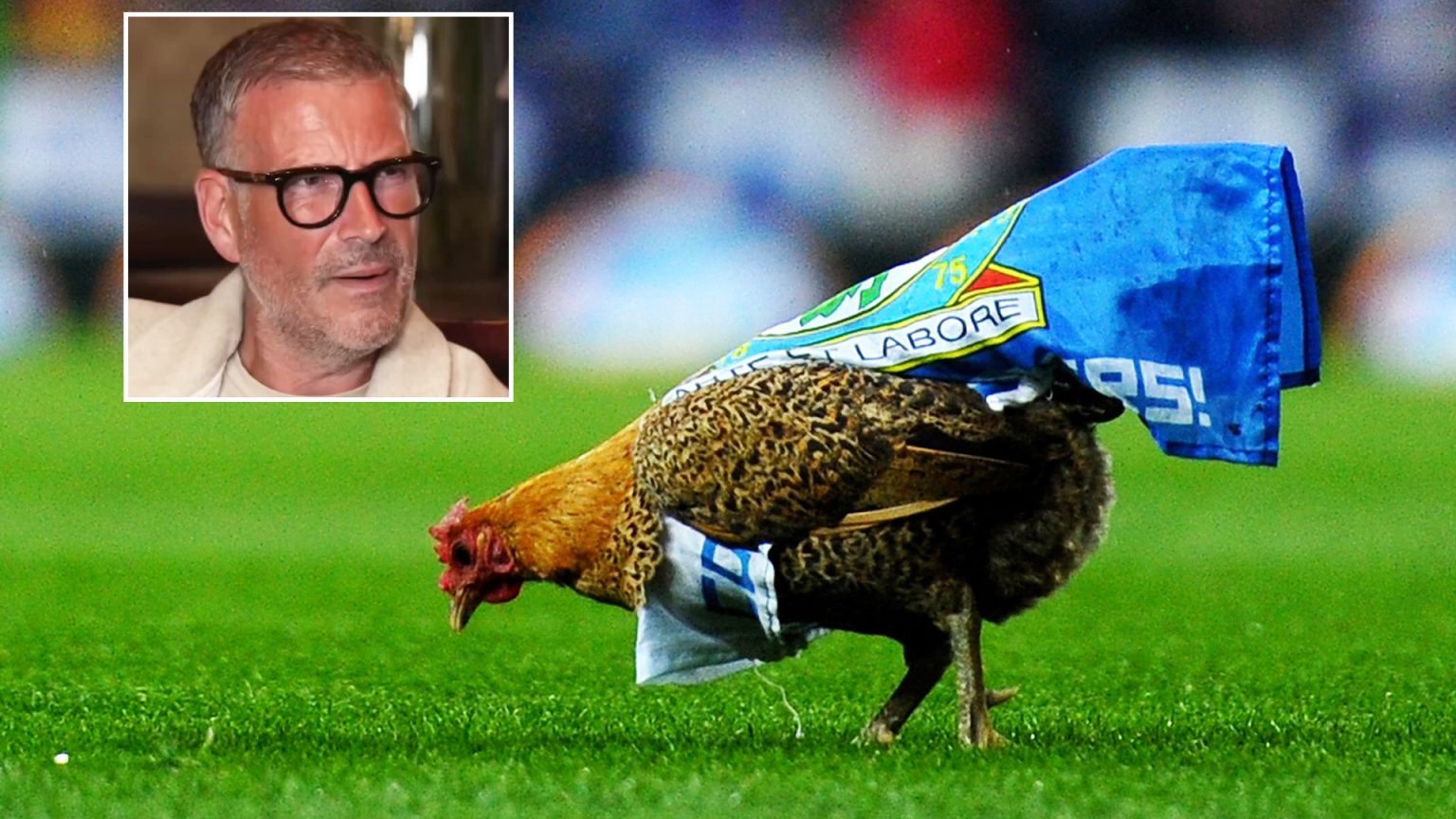 ‘There’s a f***ing chicken on the pitch’ – Legendary ref reveals moment he had to stop game in bizarre scenes