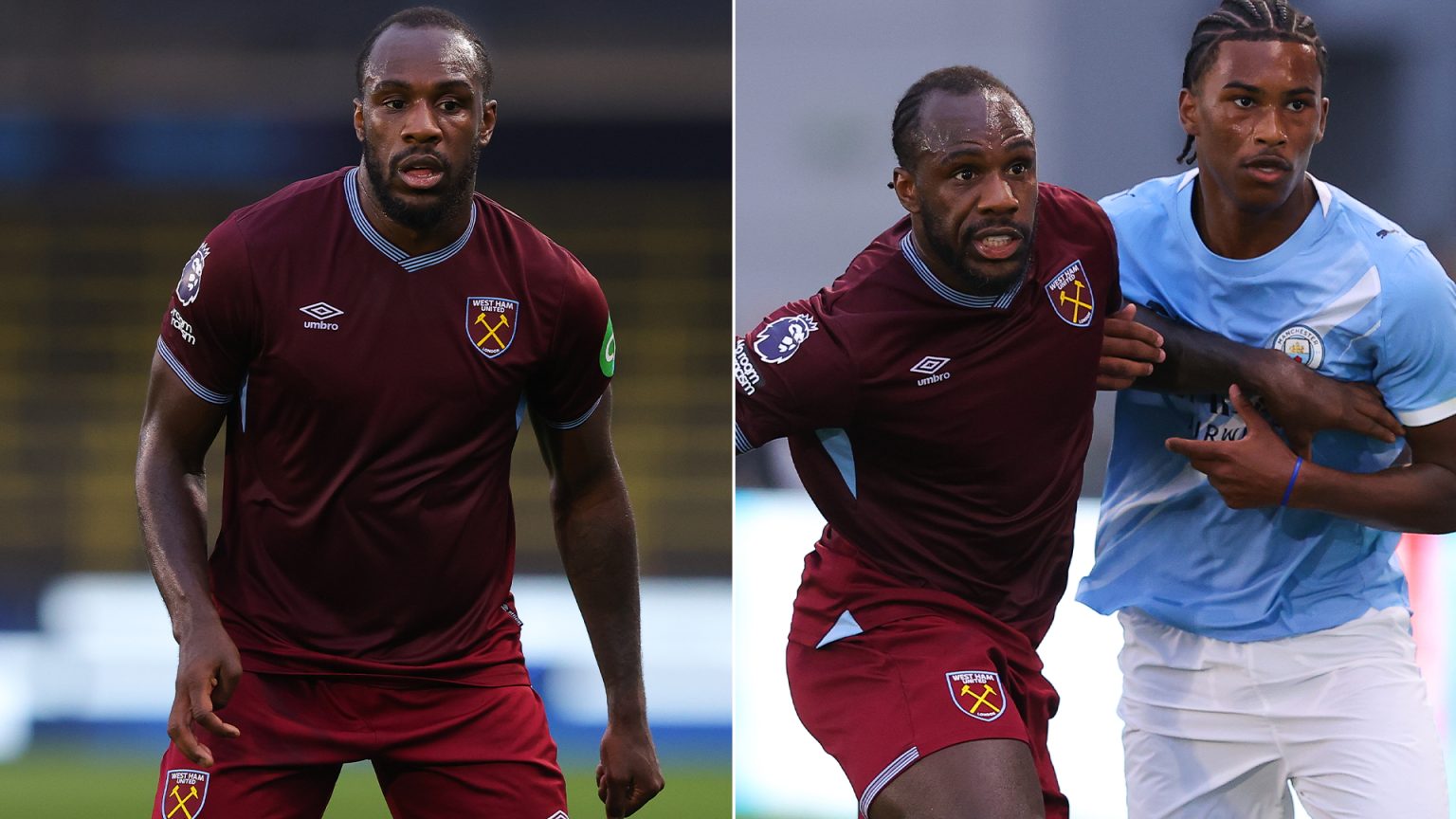Michail Antonio leads West Ham U21s attack just two weeks after being released on free transfer