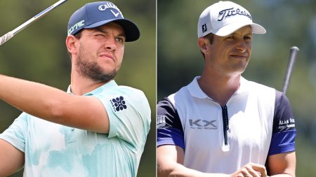 Two Brit golfers booted out of Donald Trump Invitational tournament as one gives up and other makes huge error