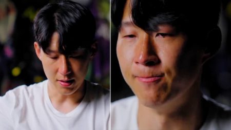 Son Heung-min breaks down in tears as he bids Tottenham goodbye in MLS record transfer