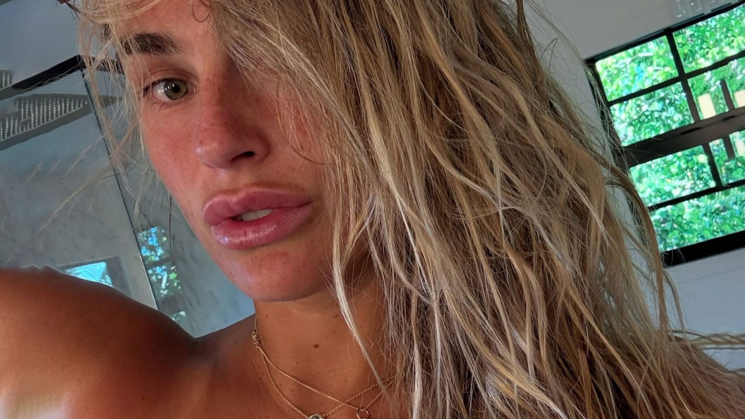 Three-time Grand Slam winner Aryna Sabalenka drives fans wild as she poses topless ahead of US Open