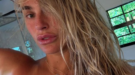 Three-time Grand Slam winner Aryna Sabalenka drives fans wild as she poses topless ahead of US Open