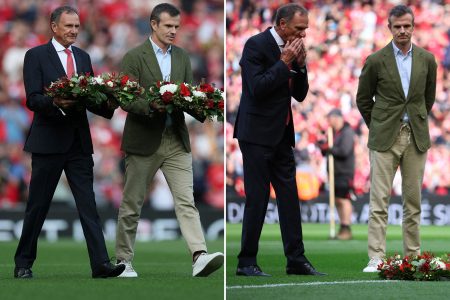 Liverpool legends pay touching tribute to late Diogo Jota at first Anfield fixture since forward’s tragic death