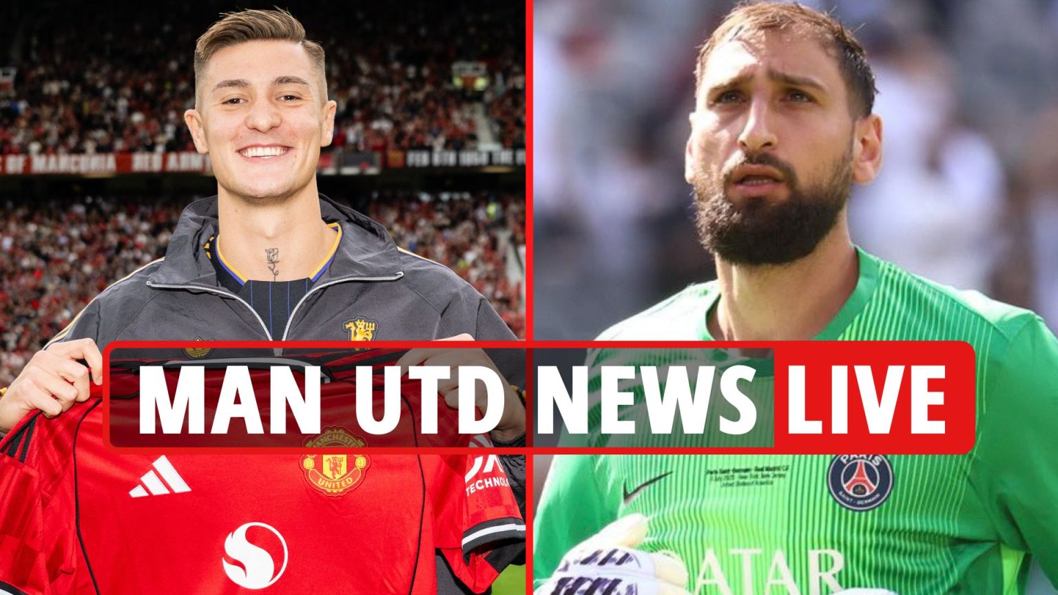 Man Utd transfer news LIVE: United get ‘Donnarumma BOOST’, Sesko ANNOUNCED, Baleba contact made, Hojlund ‘exit latest’
