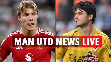 Man Utd transfer news LIVE: Hojlund closing in on EXIT, Fernandes wanted by Saudis, United advance for £17m goalkeeper