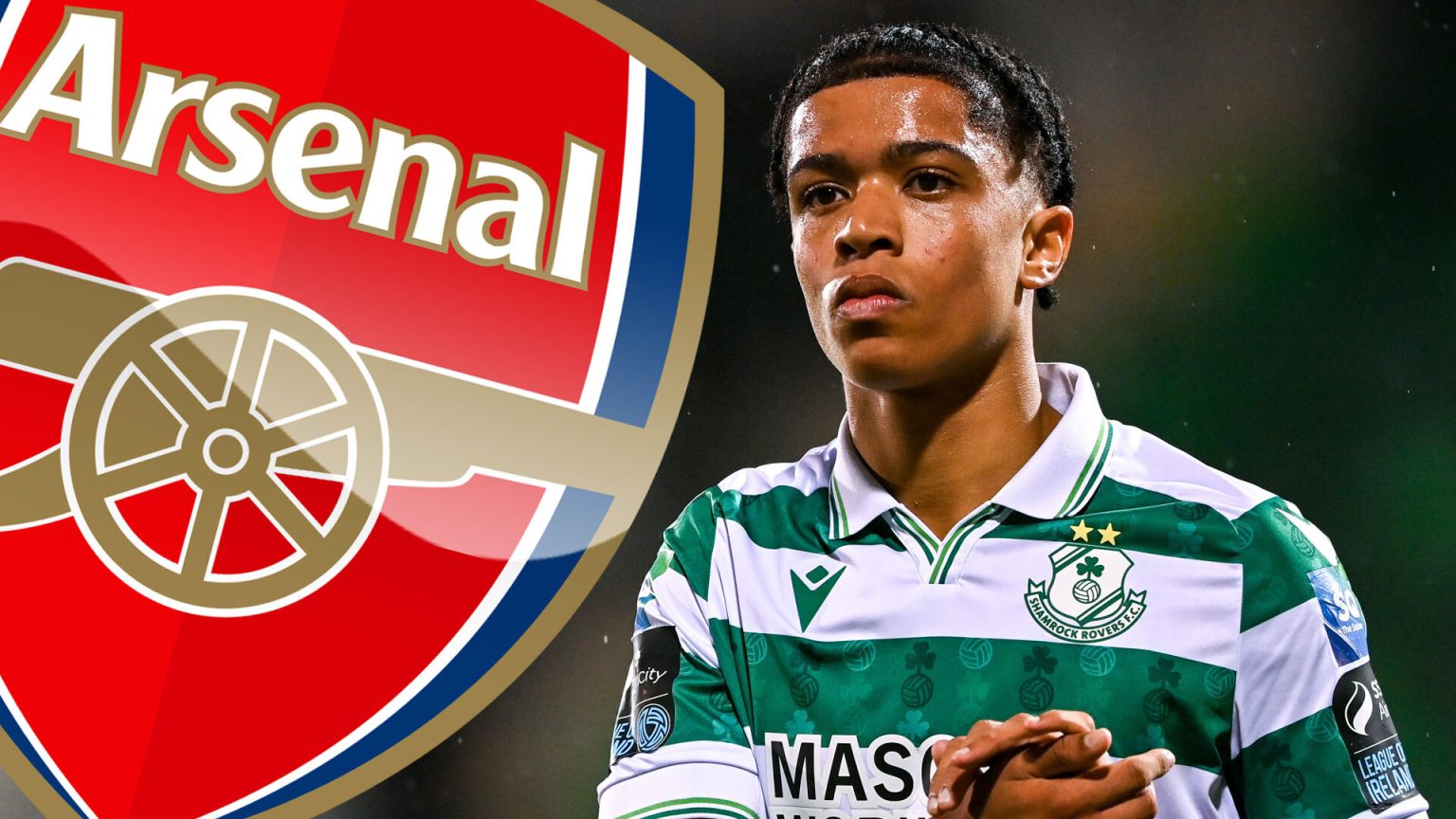 Arsenal secure record-breaking deal for Irish wonderkid Victor Ozhianvuna, 16, but star won’t be able to join until 2027