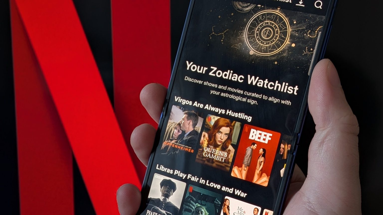 Netflix reveals the shows and movies YOU should be watching based on your star sign with new Zodiac Watchlist feature