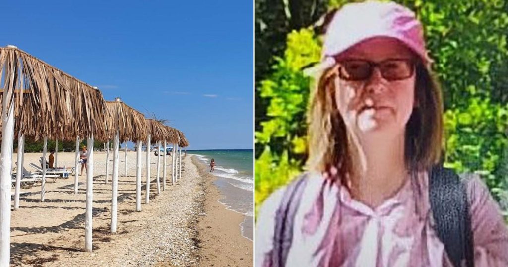 British woman vanished from beach sunbed in Greece as husband slept