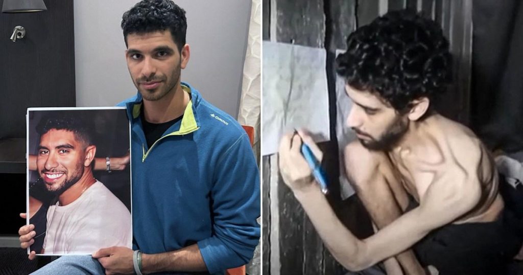 Family of Israeli hostage shown in new photo claim Hamas is ‘deliberately’ starving him