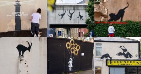 What do Banksy’s art pieces across London mean? We take a look