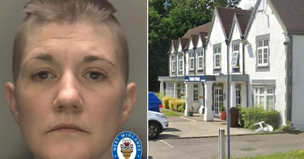 Aston Villa fan moons judge in court after he jails her for slashing Birmingham supporter