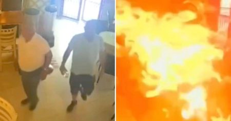 Man sets fire to café ‘because they refused him mayonnaise’