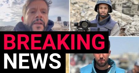 Four journalists killed in Israeli ‘double-tap’ strike on a hospital in Gaza