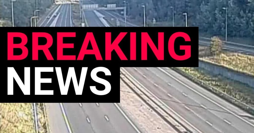 Motorcyclist killed after crash on M60 with road closed