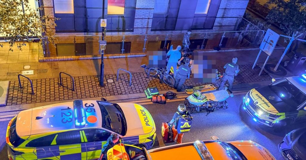 Two arrested after student murdered outside flats in centre of Cambridge