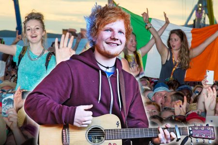 Ginger-haired pop megastar Ed Sheeran ’caused earthquake’ after thousands of fans jumped to hit songs at packed concert