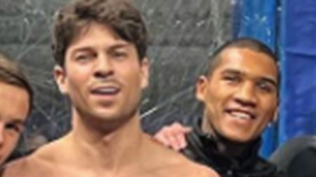 Joey Essex’s dad nearly fought Nigel Benn… now reality star trains with son Conor and reveals brutal sparring session