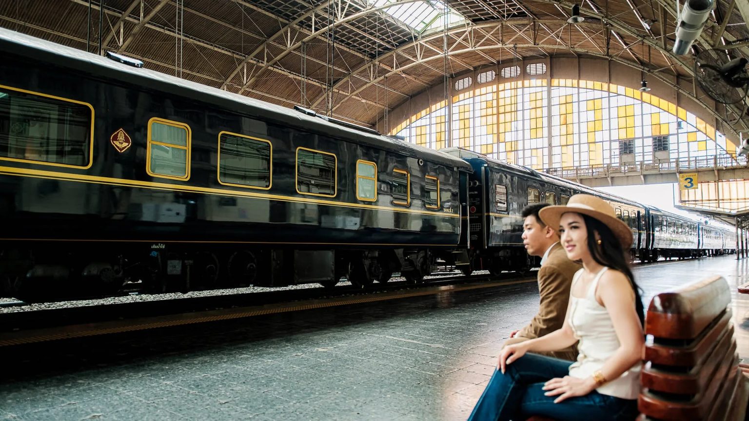 The posh new sleeper train that is more like a boutique hotel on wheels with cocktail carriages and butlers