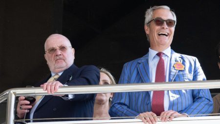 Reform UK leader Nigel Farage attends Goodwood races as guest of multi-millionaire Tory donor