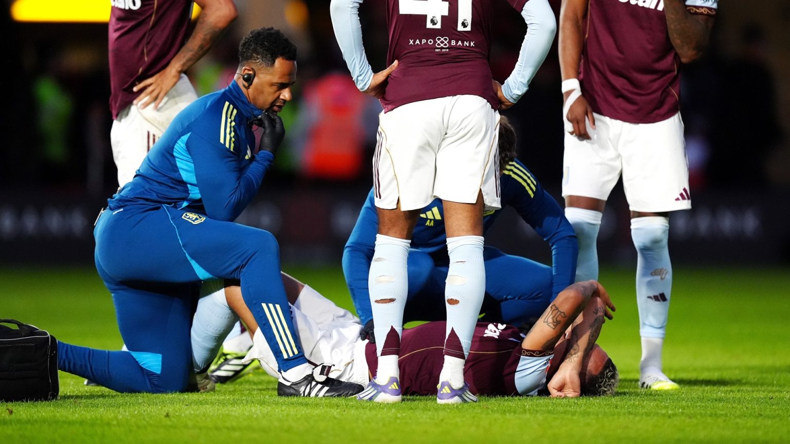 Aston Villa send warning message to Premier League rivals by demolishing European giants – but suffer huge injury scare