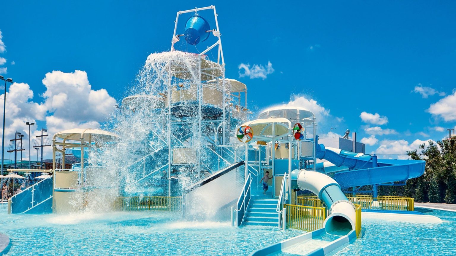 I went to the Greek island TUI resort made for families with beach Olympics, pirate hunts – and adult-only pool zones