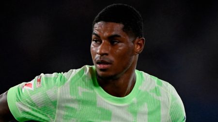 Marcus Rashford hauled off at HALF-TIME as fans accuse loanee of ‘turning Barcelona into Man Utd’