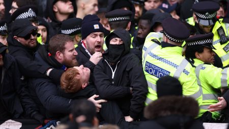 Football hooligans to be sprayed with invisible DNA tagging mist so cops can find yobs even months later