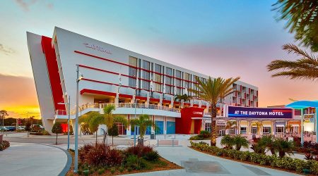 Five of the best car-themed hotels with rooftop race test tracks, F1-themed gyms and ‘petrol’ cocktails