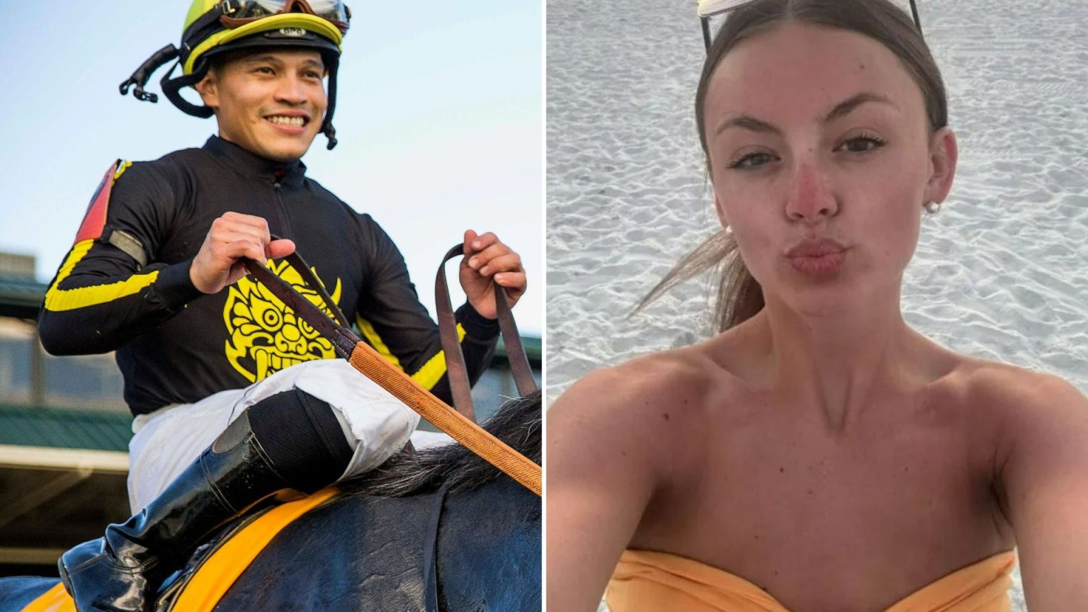 Jockey gets ONE-YEAR ban as punters claim he ‘let his girlfriend win race’ after ‘suspicious’ ride on odds-on favourite