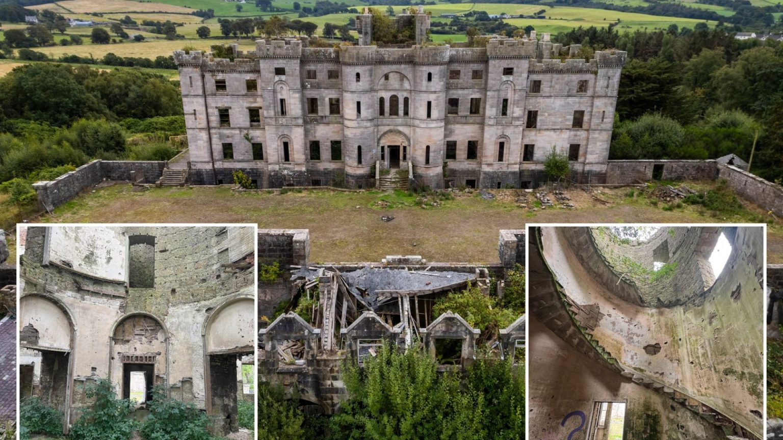 Inside overgrown castle that was home to Hollywood actress and Prime Minister left abandoned for 70 years
