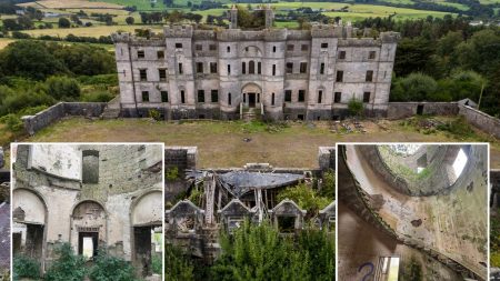 Inside overgrown castle that was home to Hollywood actress and Prime Minister left abandoned for 70 years