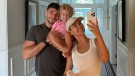 Molly-Mae Hague shares rare family photo with Tommy Fury and Bambi after sparking rumours she’s still engaged to boxer