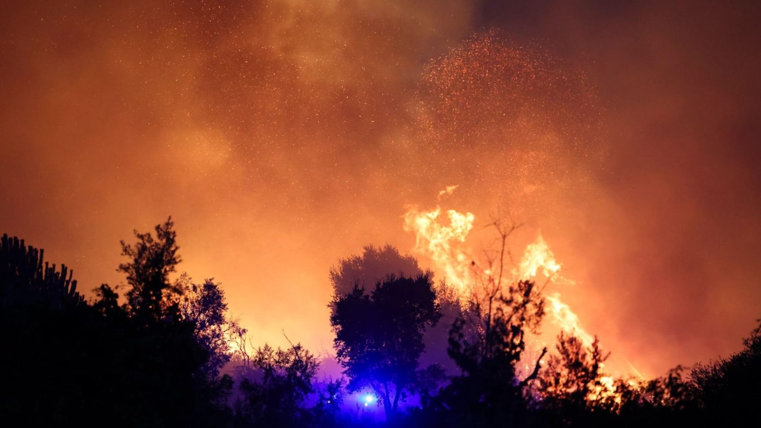 Huge forest fires erupt in Portugal with entire villages evacuated & hundreds of firefighters battling blazes