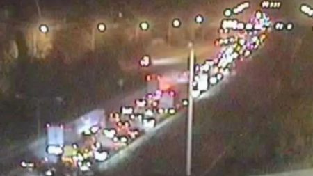 M6 shuts in both directions as cops rush to incident & delays build