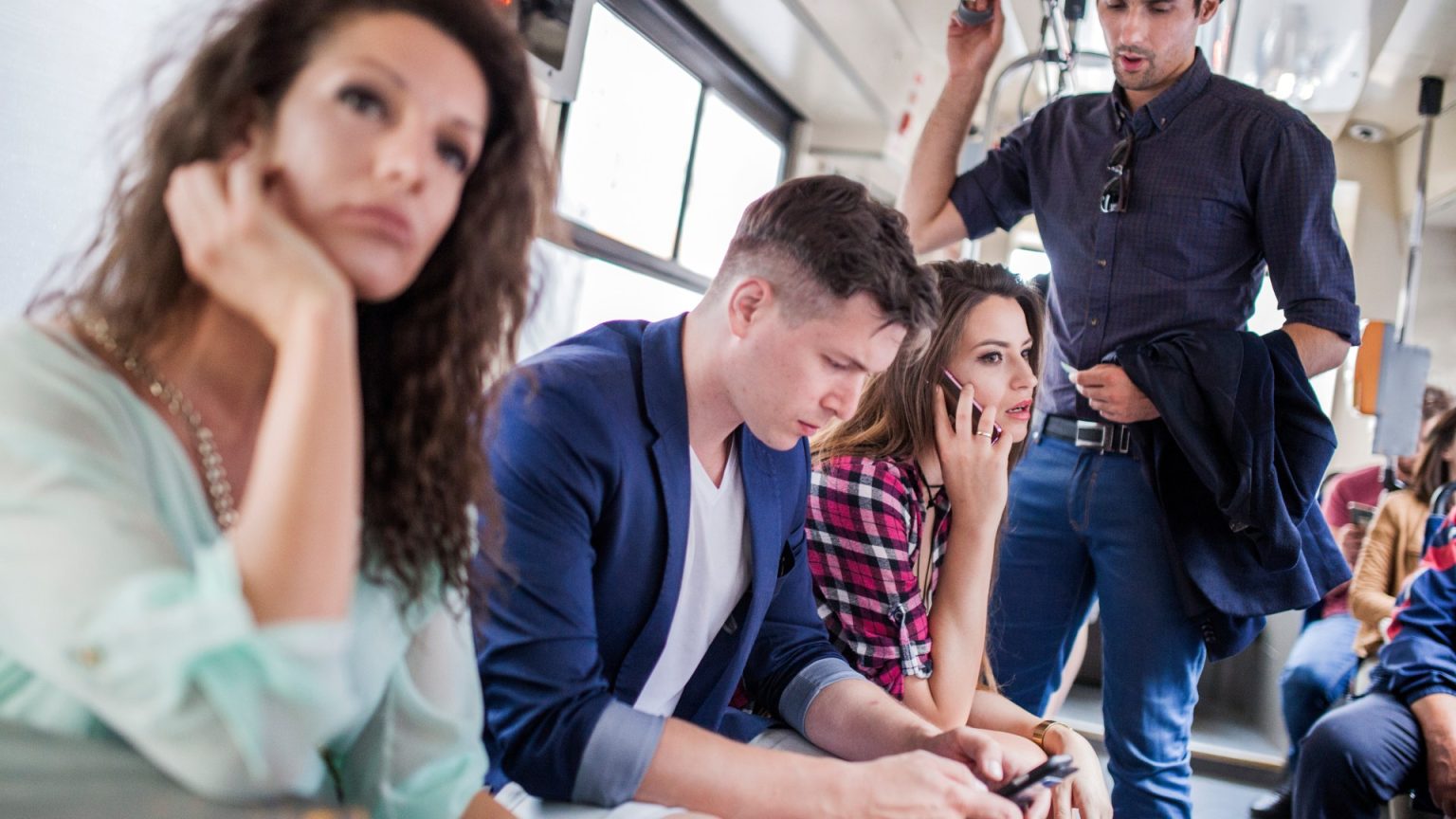 Bus passengers would face on-the-spot fines if they blast out music under Tory plans