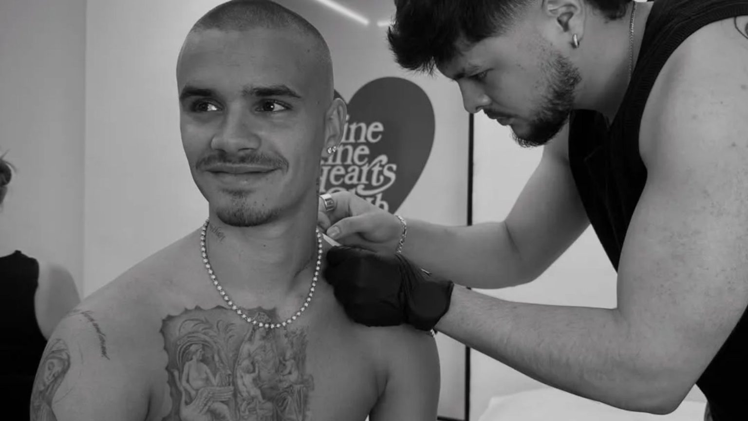 Romeo Beckham reveals new tattoo in apparent dig at brother Brooklyn amid family feud