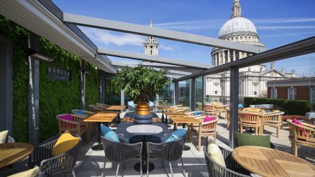 The best rooftop bars and gardens across the UK – with unusual cocktails and sea views
