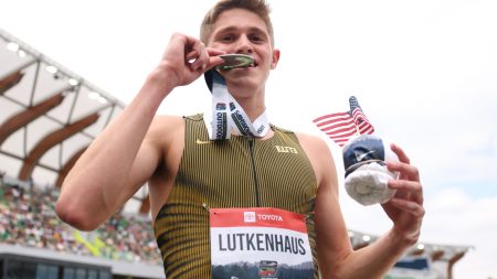 Schoolboy, 16, ‘making LeBron James look like nobody’ with times good enough to win all but THREE Olympic golds