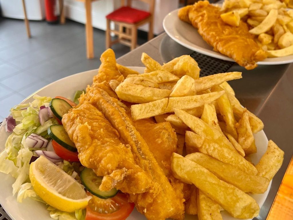 Colossal price of UK’s priciest fish & chips as TikTokers flood village for 2.2kg dish that will feed you for a WEEK