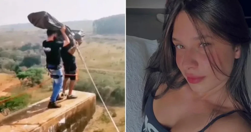 Bungee instructors filmed body bag stunt before ‘throwing model off bridge’