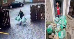 Cleaner turns detective and gets swift revenge on flytipper